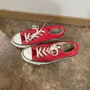 Red converse